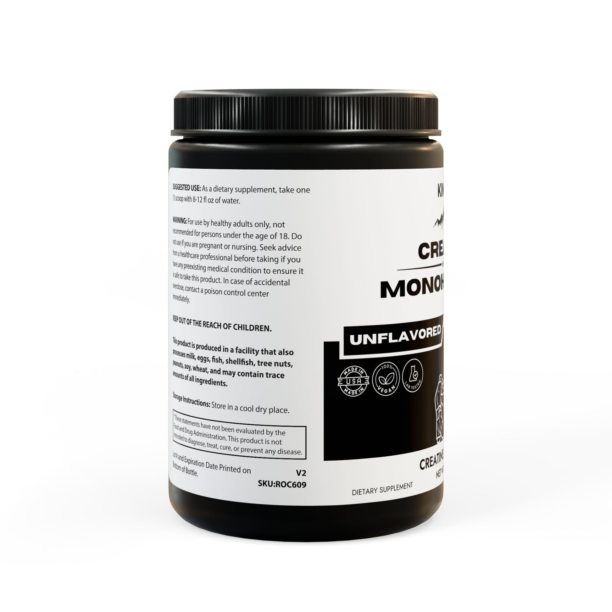 Creatine Monohydrate (300g, 10.58oz)