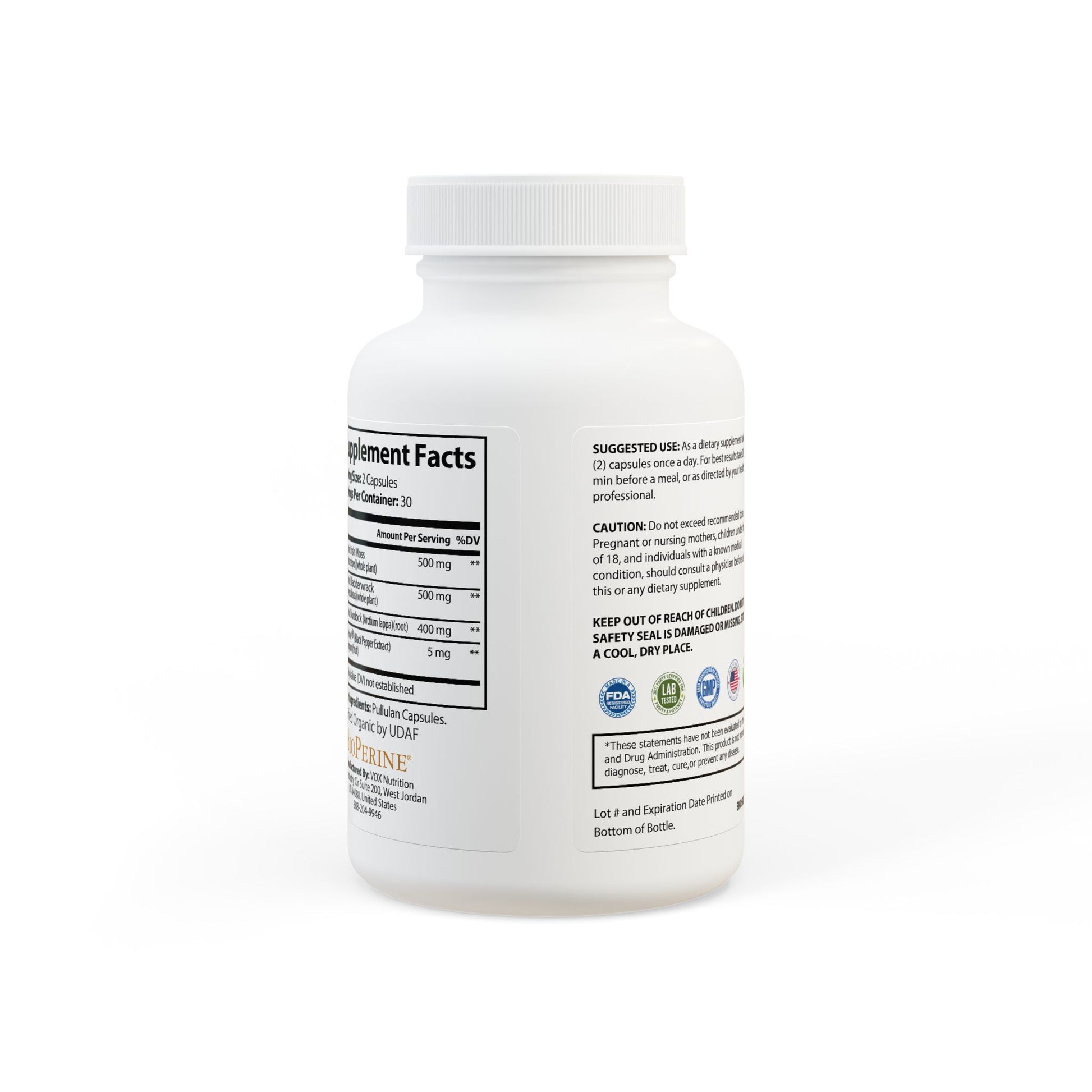 Organic Irish Sea Moss (60 Capsules)