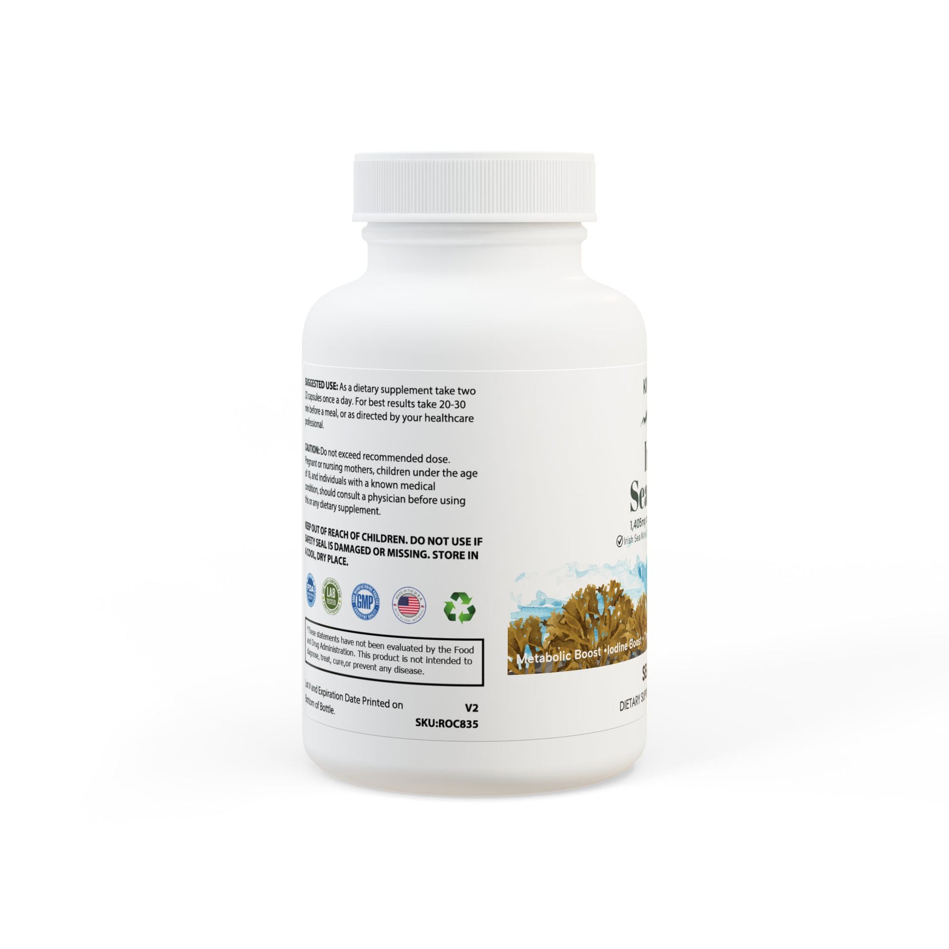 Organic Irish Sea Moss (60 Capsules)